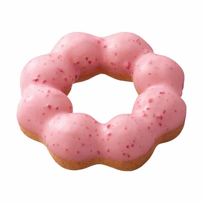 【ウワサのお客さま】ミスドの人気商品ランキング10の第6位ポンデストロベリー